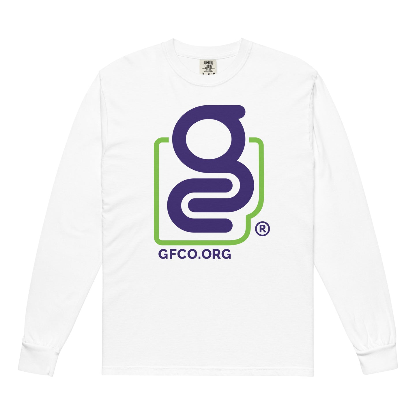 Garment-dyed heavyweight long-sleeve shirt